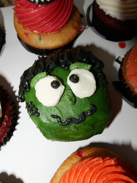 Frankenstein Cupcakes